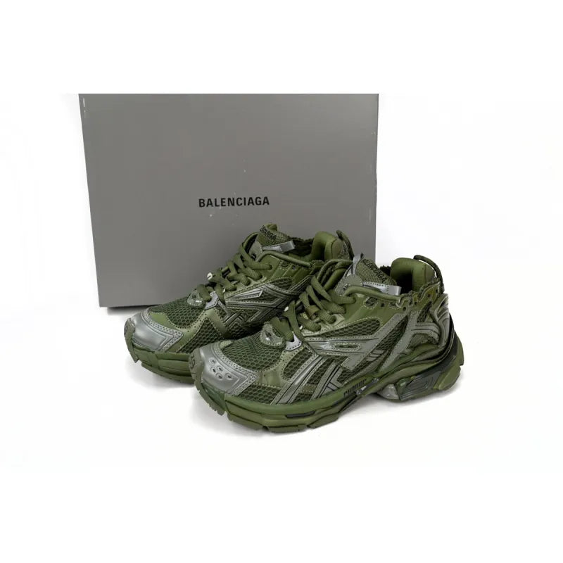 MILITARY GREEN BALENCIAGA RUNNERS