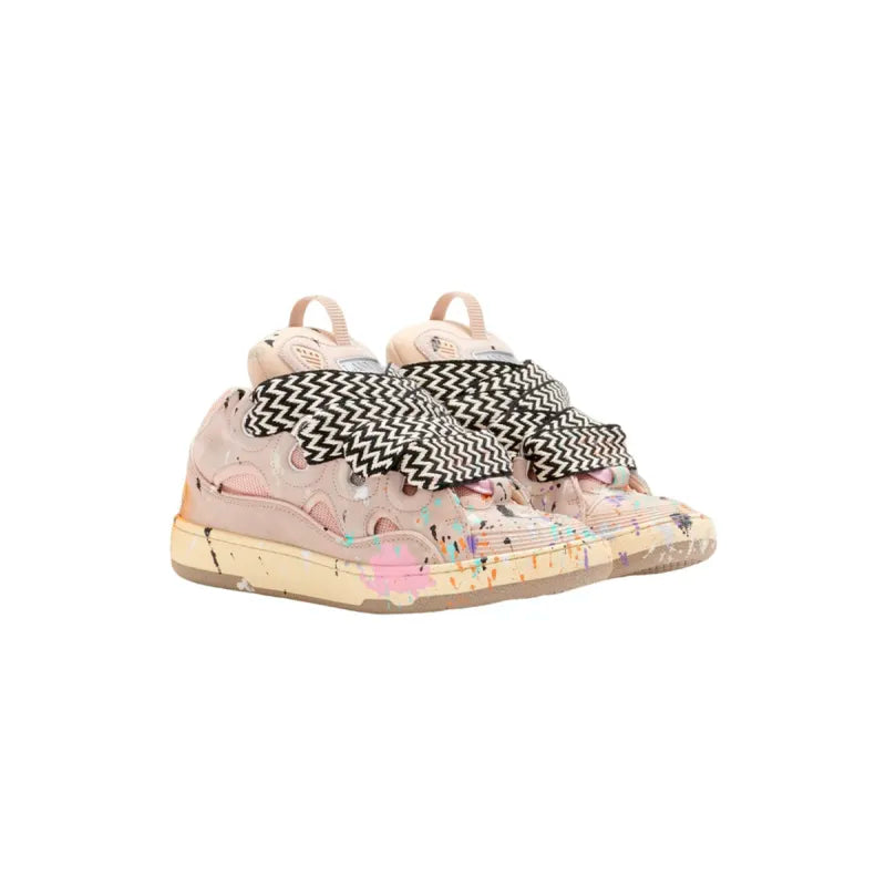 Gallery Dept. x Lanvin Wmns Curb Light Sneakers 'Paint Drip - Pale