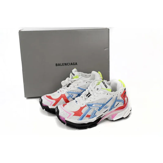 Balenciaga Runner White Blue Red