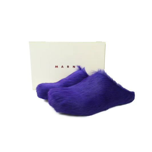 PURPLE MARNI SLIDES
